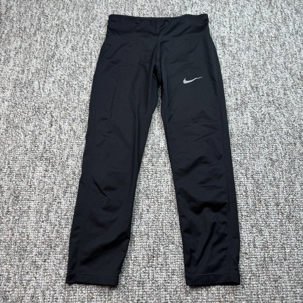 Nike Leggings Womens XS Power Essential Dri-Fit Running Yoga Gym 831657-011